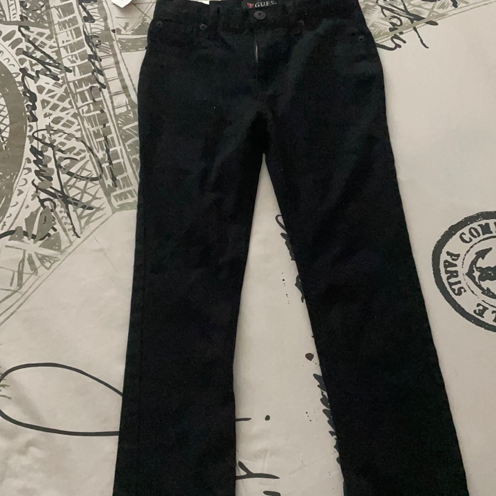 Little girls black guess jeans new